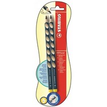 am [스타빌로]_연필_이지그래프_HB_2본입_/_3.15mm_L(왼손) 551E, 이지그래프 연필 L(왼손) 2본입 3.15mm HB