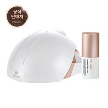 폴리니크 프리미엄 LED미세전류 두피케어기 스칼프 토닉 세트, 블랙