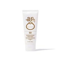 선범 Sun Bum SPF 50 선스크린 로션 | 비건 암초 친화적옥티녹세이트 옥시벤존 무 UVA/UVB 보호 기능 광범 스펙트럼의 천연 자외선 차단제 3온스, SPF 50 Lotion