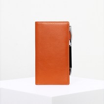 MATT 마뜨 [속지증정] 이니셜각인 CEO 소가죽 수첩 다이어리 6종, 베지터블오렌지(D72651)