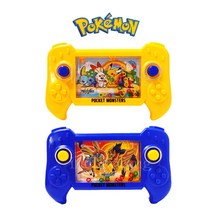 포켓몬스터 게임기 워터게임기 물게임 링 고리걸기게임NEW, 2개입(옐로우+블루)