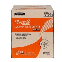 와이프올 L20 에어포켓 산업용와이퍼 300매1카톤41709