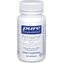 퓨어인캡슐레이션 피크노제놀 Pure Encapsulations Pycnogenol 50, capsules