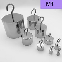표준분동 무게추 저울추 M1 단일 후크 무게 10g-2kg 표준 카운터 웨이트 스테인리스 스틸 교정 저울 전자 포함, 20g