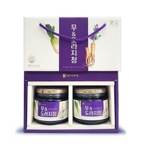 도라지조청 무 도라지청 선물세트 600g x 2병