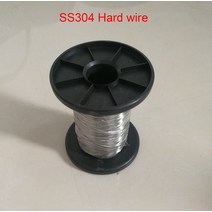 하드 컨디션 SS316 스테인레스 스틸 와이어 용접 산업 DIY 재료 약 100 미터, 02 0.3mm
