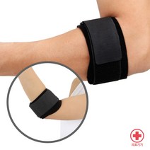 테니스 엘보 의료용 팔꿈치 보호대 엘보우 밴드 슬리브 팔뚝 아대, 1개