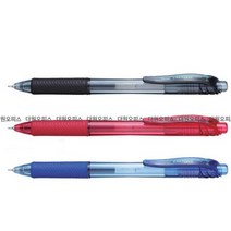 펜텔 에너겔X 0.4 0.5 0.7mm 수성노크펜 1타(12자루), BL107 블루