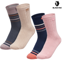블랙야크 여성 세트 양말 울 혼방 알파카우먼삭스(2족) 2BYSCX1502, PINK - 24(여성용)