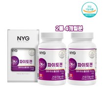 캐나다 파이토젠 여성 호르몬 영양제 대두 이소플라본 식약처 기능성 인증 식물성 에스트로겐 중년 갱년기 여성건강 40대 50대 60대 효능 PHYTOGEN, 4개월분