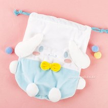 산리오 (전신) 조리개 파우치 - 시나모롤 다용도 생리대 화장품 주머니(168770)