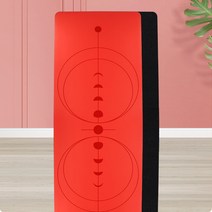 정제된 월신체 비트라인고무 PU 요가매트 대리매트, 달나라 수호판 로즈, 183cm*68cm*0.5cm