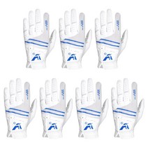 남성 쿨매쉬 반양피 여름용 골프장갑 스크린 필드 7장, 쿨매쉬 반양피 남성 왼손 7장