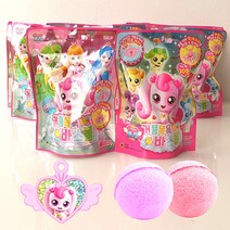 캐치티니핑 거품목욕 바스볼 목욕놀이 피규어 입욕제 놀이 장난감 [엘리빅마켓], 1.1+1행사/거품목욕바스볼_2개(랜덤)