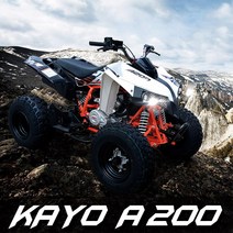 카요 A200/스포츠형/사륜오토바이/사륜바이크/ATV/UTV/오프로드