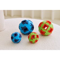 반려동물 LED방울 공 소형5cm 대형8cm2종 그린/블루 1개, 블루S