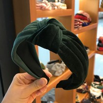 벨벳머리띠 헤어밴드 넓은 와이드 고급진
