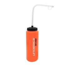 스 필트 하키품 하키 물병 스포츠 병 1000ML 장갑 BPA 축구 라크로스 장비, 04 Orange A