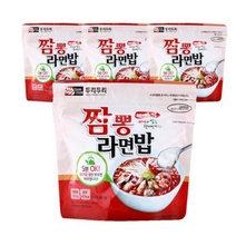 두리두리 짬뽕 라면밥, 123g, 16개