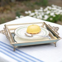 꼬떼따블 꼬떼따블 핸들 거울트레이 엔틱브레스 (스퀘어3502) (6937266)