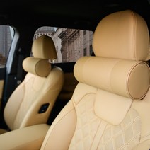 볼보 XC40 XC90 XC60 S90 S60 V90 V60 전용 목쿠션 1+1, 1+1 엣지, 새들브라운