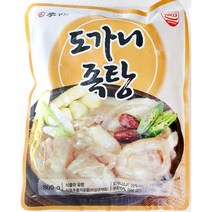 JAYART_도가니족탕(이푸 800g)X5 우건맛집 이탕 간편식 스지 가지 즉석 즉석요리+jac220909, 제이아트co_단일옵션