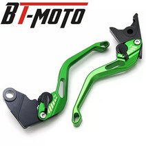 오토바이 부품 5D 브레이크 클러치 레버 3D 쇼트 스타일 핸들 본네빌 SE/T100/블랙 2006-2015 스크램블러, 06 green