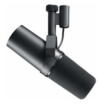 슈어마이크 shure SM7B 전문 보컬 다이나믹 마이크 스튜디오 녹음 방송 팟 캐스팅 스트리밍 및, 한개옵션0