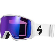 스윗프로텍션 Clockwork RIG Reflect 고글s, Satin White/RIG Sapphire, One Size