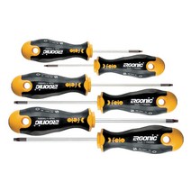 Felo 07157 53165 Ergonic Torx 스크루 드라이버 6개 세트 USA 미국