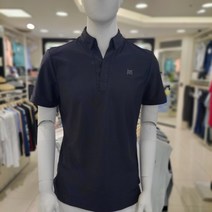 링스#골프#오픈 마이형으로 착용감을 높이고 멋을 살린 에리 티셔츠, 블랙
