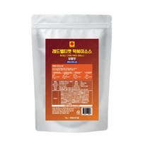 레드벨티켓 떡볶이소스 1kg 케존맵 대용량 40~50인분 분말소, 레드벨티켓떡볶이소스1kg보통맛, 1개