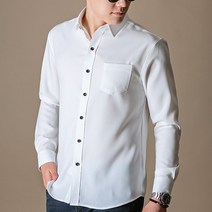 블루포스 코리아 국내생산 링클프리 BG안느비 남방(JJNLM5) 남자 긴팔남방 와이셔츠 솔리드 무지 셔츠