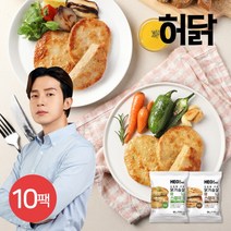 허닭 [본사당일출고] 오븐에 구운 닭가슴살 미니 스테이크 떡갈비맛 60g, 10팩