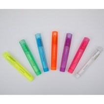 하고로모 슬라이드식 신형 크리스탈 멀티 쵸크 분필홀더, 형광파랑