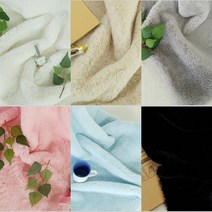 털원단 퍼원단 페이크퍼 에코퍼 밍크 인조털천 20mm 6컬러, #303 L/GREY