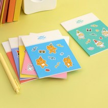 [문구조아] 카카오프렌즈 해피모먼트 A6 노트 세트 프로도, 2개