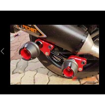 야마하 xmax250 xmax300 머플러 범퍼가드, 블루