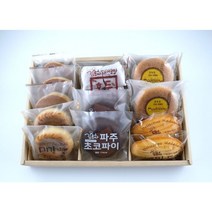 [생산당일발송]김종하과자공방_소9(찰보리빵3개+미강빵2개+호두과자4알+초코파이2개+우유마들렌2개+레몬마들렌2개)-개별포장간식/빵/선물세트/답례품/간식/디저트/개별포장/선물세트