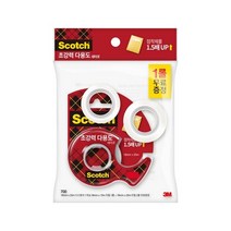 3M 스카치 초강력 다용도 테이프 1825D 1815R 1825R, 색상:[색상]본상품