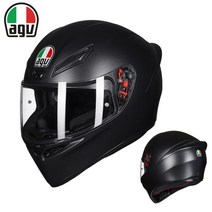 AGV K1 풀마스크헬멧 풀커버 레이싱 오토바이 풀페이스 헬멧, 매트 블랙