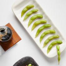 냉동 자숙대두 1kg (에다마메 500g x 2팩), 냉동 시금치 1kg