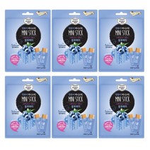 캣퓨어 미니스틱 고양이 간식파우치 56g, 블루베리 + 연어 혼합맛, 12개