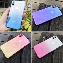 HS&D 아이폰 갤럭시 TPU 그라데이션 투명 케이스 휴대폰