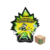 [무료배송][스트라이킹] 팝핑캔디 사과맛15g 40개