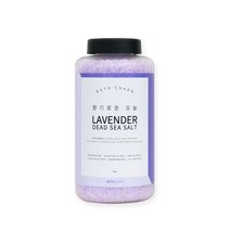 바스참 이스라엘 사해소금1KG 라벤더 입욕제 용기형 반신욕 족욕, 가는입자