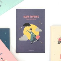 시둥마켓_스케쥴노트 일상 유선 하드커버 양장 예쁜 일러스트공책 이쁜 일기 가름끈, 로미오와줄리엣