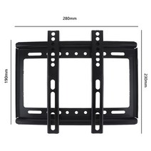 [LED TV 티비] 범용 20KG TV 벽 마운트 브래킷 14 - 42 인치 LCD LED 모니터 플랫 패널에 대 한 그라디언트 패널 프레임