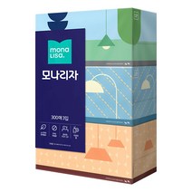 모나리자 벨라지오 각티슈 300매, 3개입, 1팩