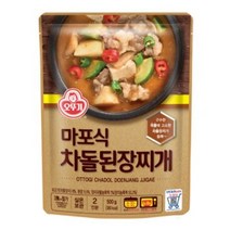 오뚜기 마포식 차돌된장찌개, 7개, 500g